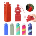 550ML Foldable Silicone Water Bottle