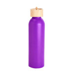 600ML Aluminum Water Bottle With Bamboo Lid - Image 4