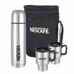 3-PC Travel Flask And Mug Set - Image 2