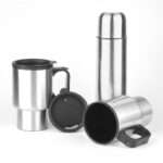 3-PC Travel Flask And Mug Set - Image 6