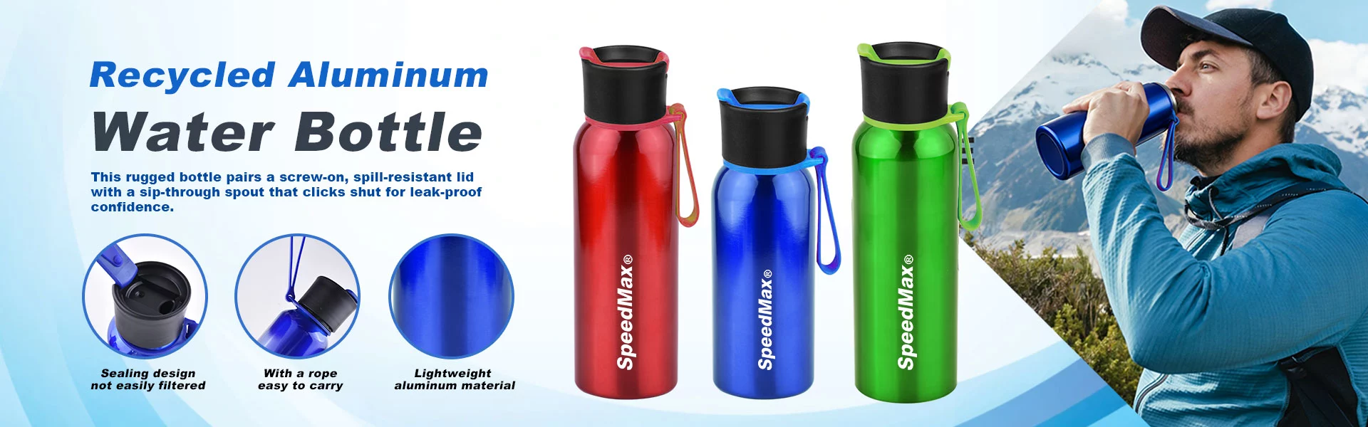 Post-Aluminum Water bottle