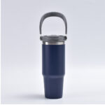 30oz Stainless Steel Insulated Double-Drink Tumbler With Handle - Image 7