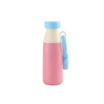 500ML Stainless Steel Water Bottle With Silicone Strap - Image 4