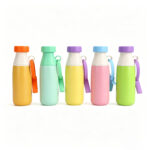 500ML Stainless Steel Water Bottle With Silicone Strap - Image 10